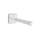 Spare toilet roll holder (installation with screws or adhesive)