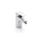 Bidet mixer with retractable chain
