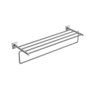 Towel rack with towel rail