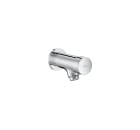 Self-closing wall-mounted basin mixer