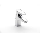 Basin mixer with pop-up waste