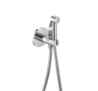 Bidet shower mixer (1 way). Includes hand-shower, integrated bracket-water outlet with single-lever mixer and 1.2 m metal flexible hose