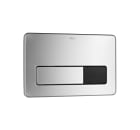 PL3-E PRO (compact version) - Electronic stainless steel operating plate for concealed cistern with automatic or manual dual flus