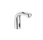 L20-E - Electronic basin mixer with premixed water and flow limiter to 5.7 litres/minute. Mains operated (230V). Includes power source.