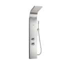 Hydromassage thermostatic column