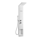 Hydromassage thermostatic column