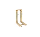 Equerres métalliques pour fixation cuvette et bidet suspendus avec jeu de fixations