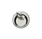 Stainless steel single-bowl kitchen sink