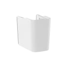 Semi-pedestal for basin