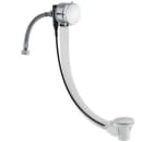 Overflow bath filler with waste