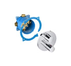 Built-in thermostatic bath-shower mixer with diverter-flow regulator. To completed with RocaBox A525869403