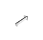 Square straight wall arm for shower head