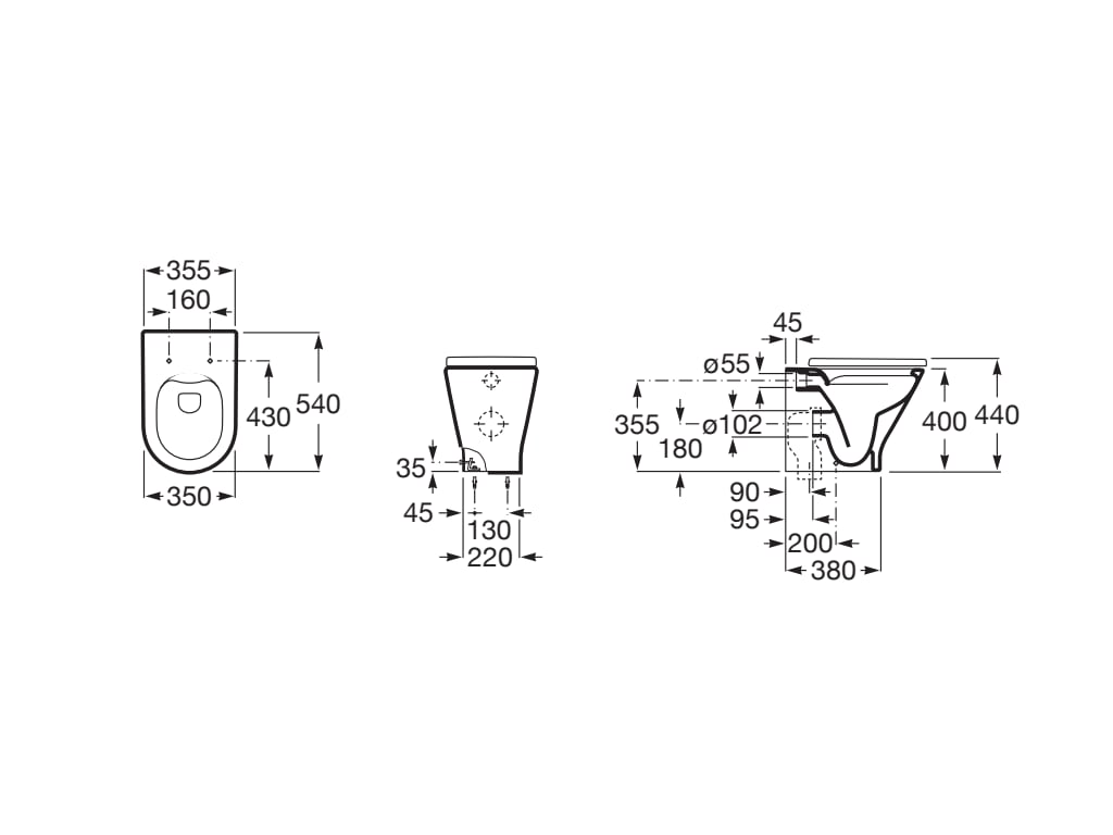 Esquema de cotas