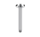 Straight ceiling arm for shower head