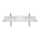 Double wall-hung basin