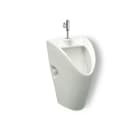 Urinal with top inlet