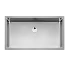 Stainless steel single bowl kitchen sink