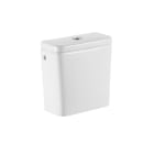 Square - Dual flush 4.5/3L cistern with bottom inlet for back-to-wall WC