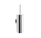 Wall-mounted toilet brush holder (installation with screws or adhesive)