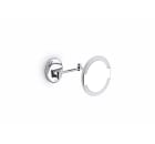 Wall-mounted magnifying (x3) mirror with articulated arm and light