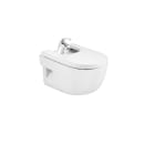 Vitreous china wall-hung bidet