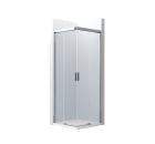 2L2 - Corner entry with 2 sliding doors + 2 fixed panels