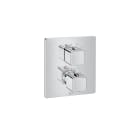 SQUARE - Built-in thermostatic 2 ways mixer. To complete with RocaBox A525869403