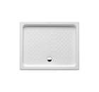 Ceramic rectangular shower tray with antislip base