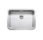 Stainless steel single bowl kitchen sink