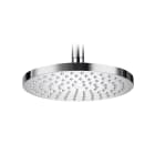 Round adjustable wall or ceiling metal shower head