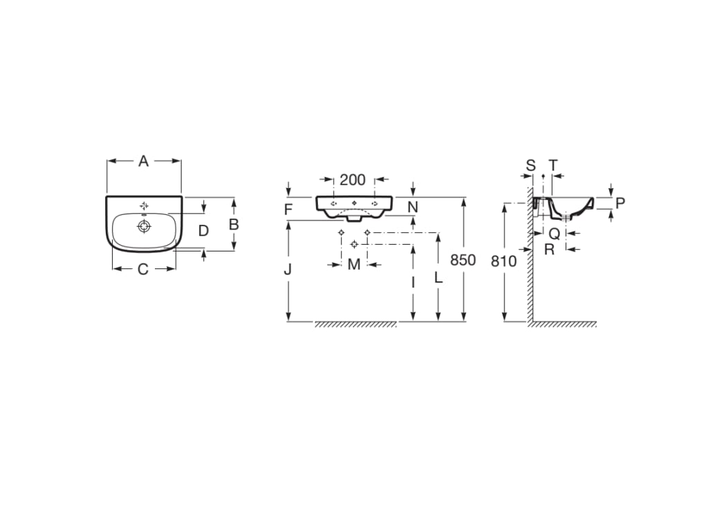 Esquema de cotas