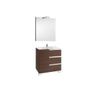 Family Pack - Base unit with two drawers, basin, mirror and Starlight LED spotlight
