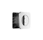 Square - Built-in swivel jet with 1 function for shower spaces