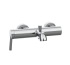 Bath-shower mixer with automatic diverter