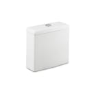Dual flush 4.5/3L cistern with bottom inlet for compact WC