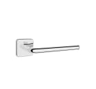Toilet roll holder without cover (installation with screws or adhesive)