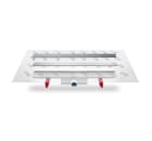 In-Drain X3 - Drainage kit with support for ceramic plate (not included) and pre-mounted geotextile fabric
