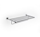 Towel rack with towel rail