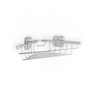 Corner grilled container (installation with screws or adhesive)