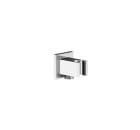 Shower Hose Outlet with Handset Holder Chrome