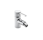 Bidet mixer with retractable chain