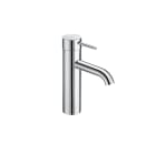 Smooth body basin mixer mezzo with click clack waste, Cold Start