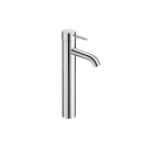 Smooth body high-neck basin mixer with click clack waste, Cold Start