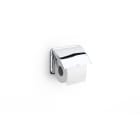 Toilet roll holder with cover