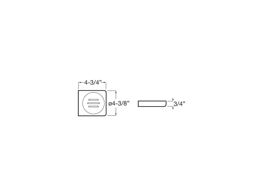 Esquema de cotas