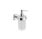 Wall-mounted soap dispenser (installation with screws or adhesive)