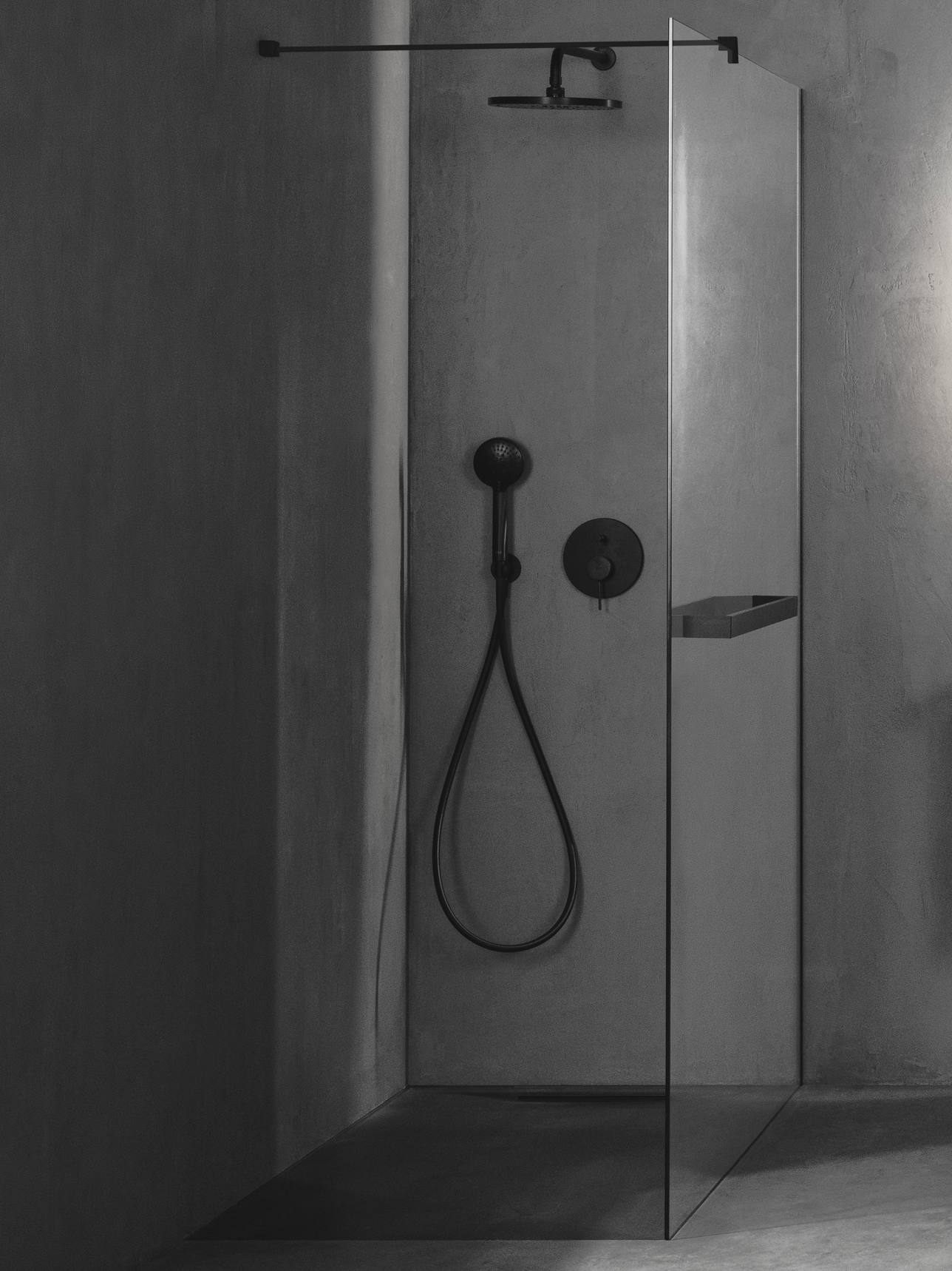 Showers Matt Black Wall A5B0250NB0 Roca