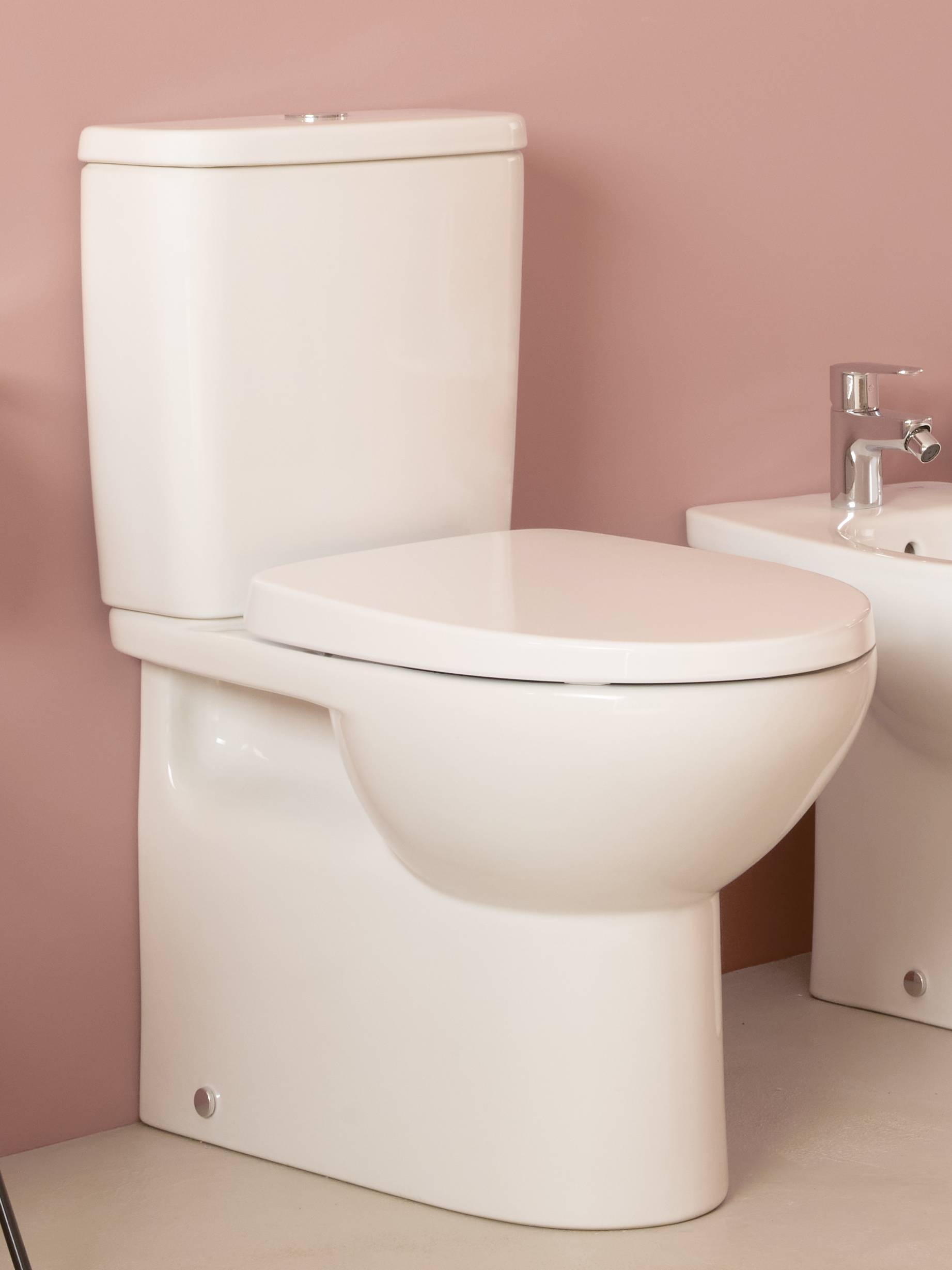 White Victoria A801E60001 Roca