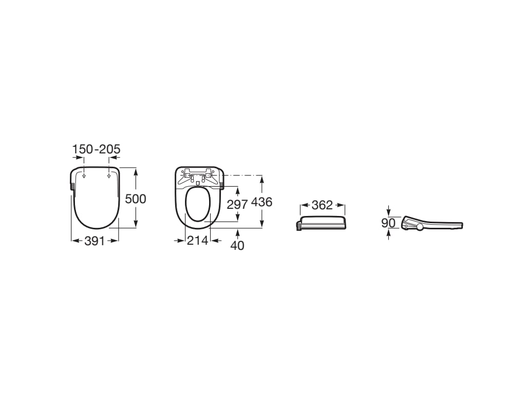 Esquema de cotas