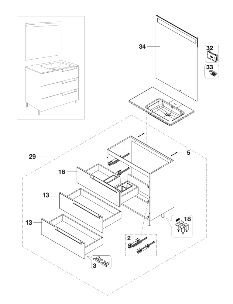 Download exploded plan